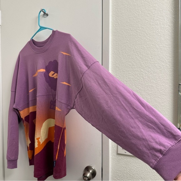 Disney Pixar Up Spirit Jersey Sweatshirt Paradise Falls Screen Art - Picture 5 of 8